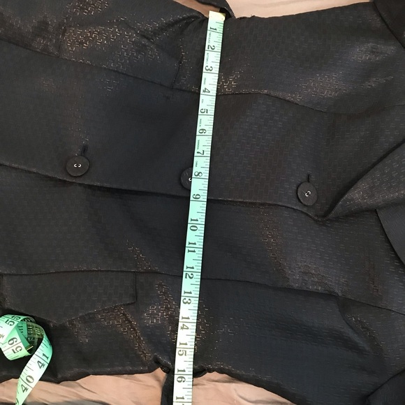 Byblos| Navy Women’s Trench Coat ~ size 8 - Picture 8 of 15